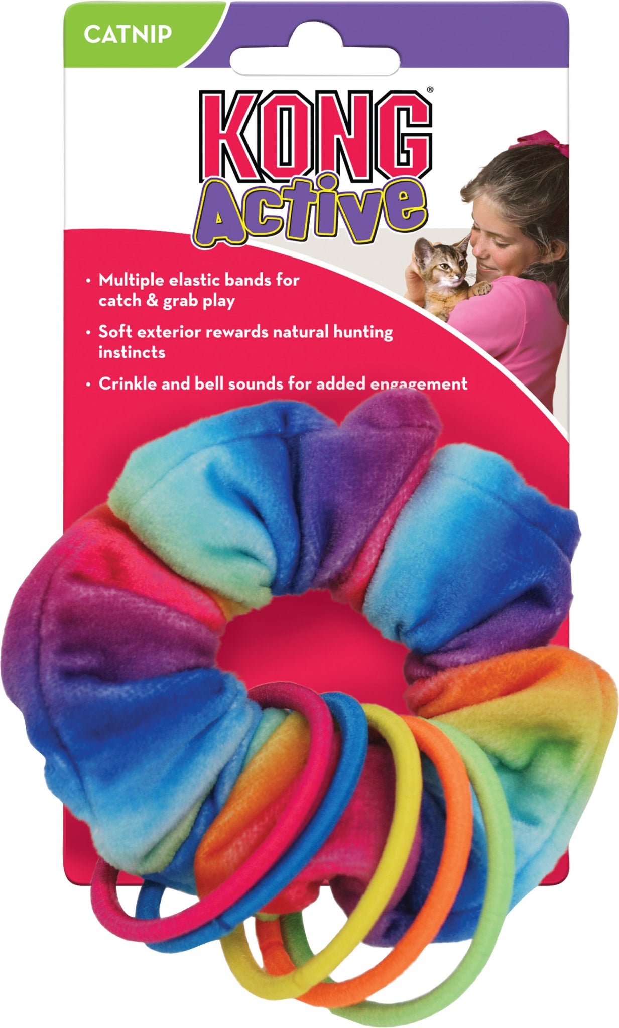 KONG Cat Active Scrunchie