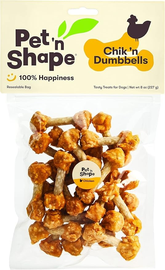 Pet n Shape Chik n Dumbell Dog Treat