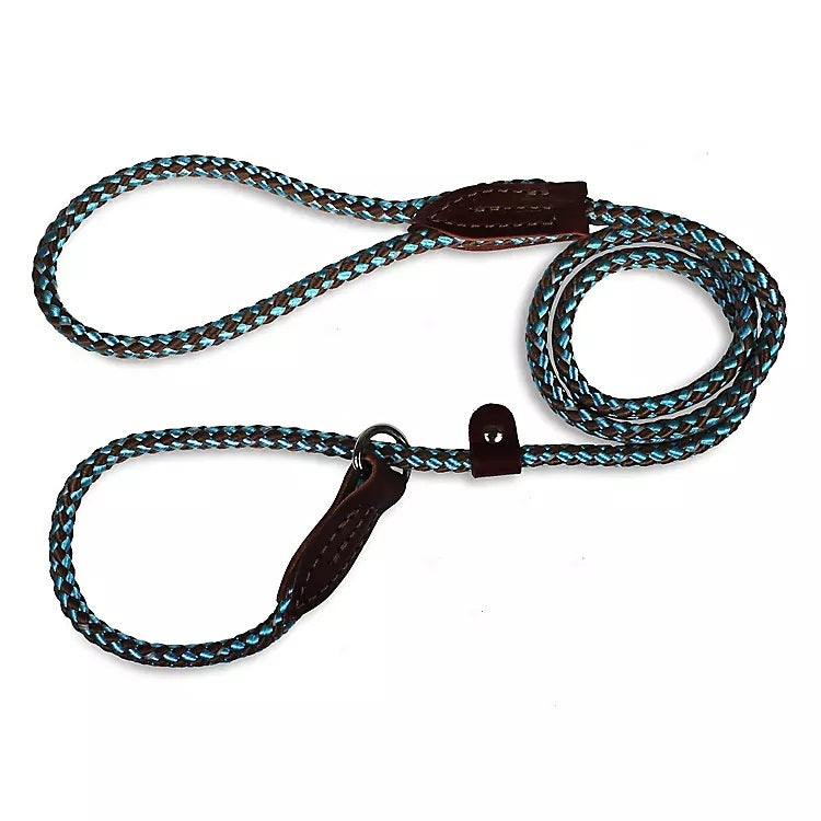 British Reflective Rope Slip Dog Lead