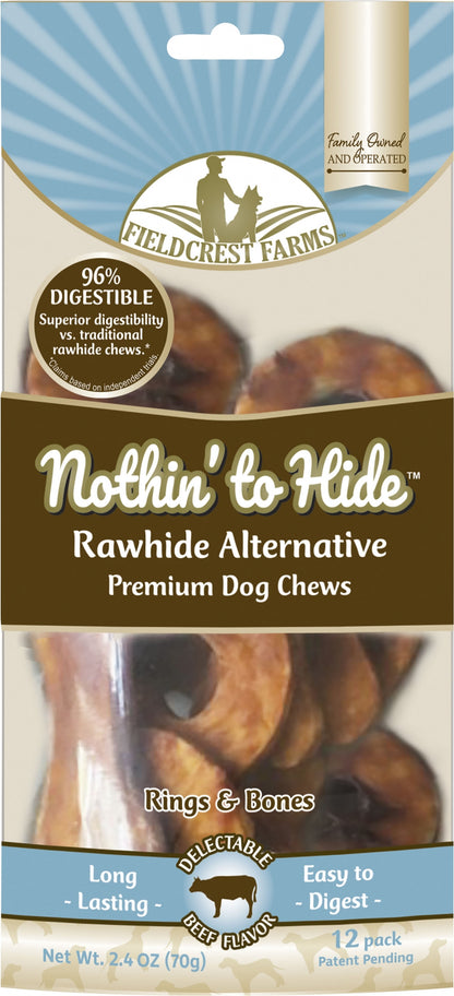 Fieldcrest Farms Nothin' To Hide Rawhide Alternative Rings & Bones