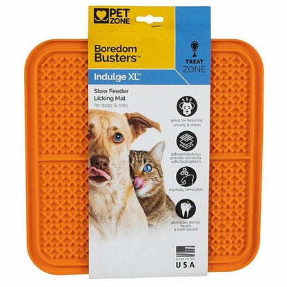 Pet Zone Boredom Busterz Indulge Licking Mat for Dogs & Cats