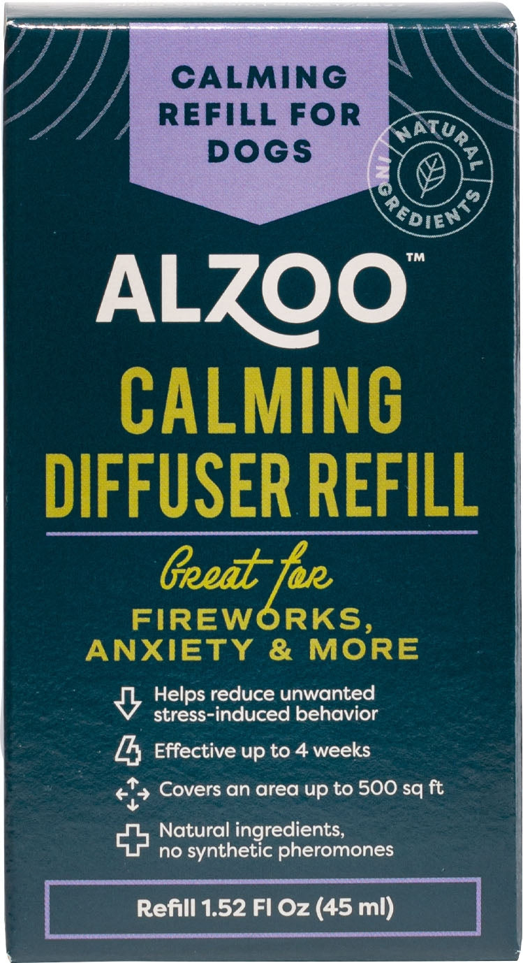 Alzoo Plant-Based Dog Calming Diffuser Refill