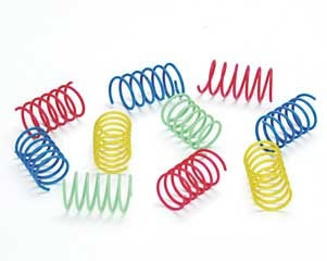 Colorful Springs Cat Toys