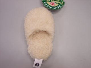 Vermont Fleece Slipper 8 x 4 x 2 white