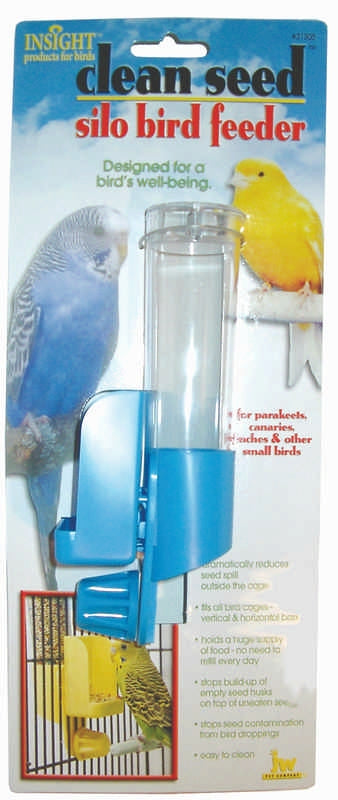 Silo Feeder For Bird Cages