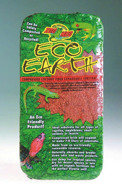 Eco Earth Compressed Coconut Fiber Brick For Reptile Tanks