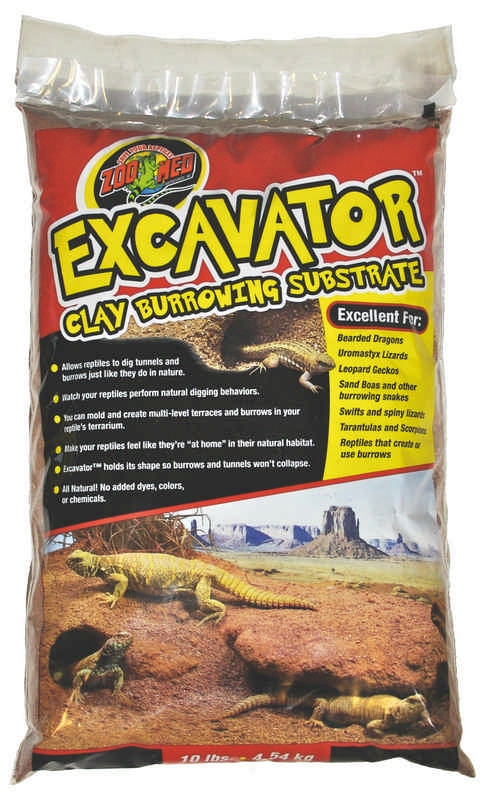 Excavator Clay Burrowing Substrate For Reptiles