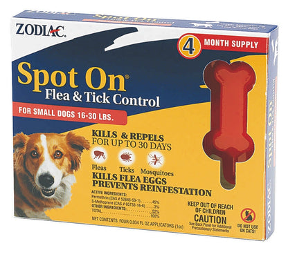 Zodiac Spot On Flea and Tick Control for Dogs