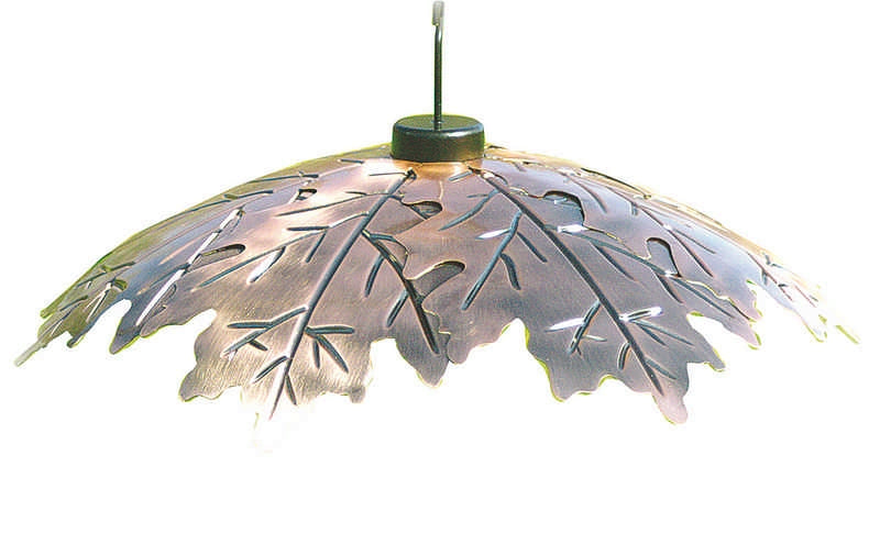 Brushed Copper Leaf Weather Shield