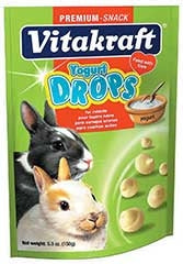 Yogurt Drop Treats For Rabbits