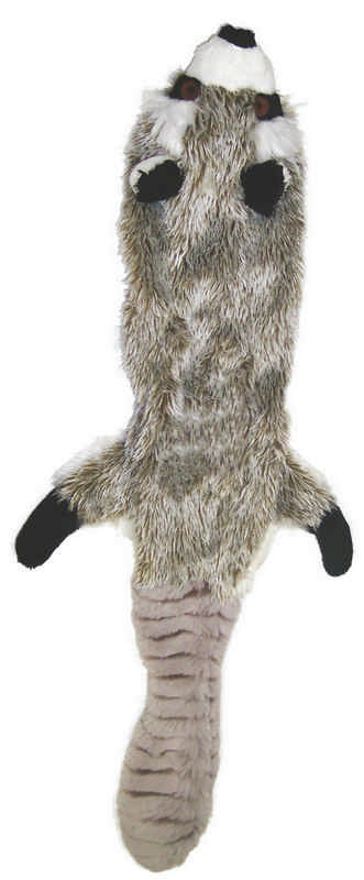 Dog Toy Plush Skinneez Raccoon