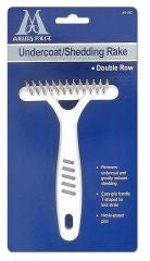 Double Row Dog Undercoat Rake