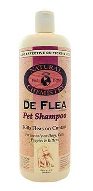 Natural Chemistry De Flea Pet Shampoo