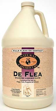 Natural Chemistry De Flea Pet Shampoo