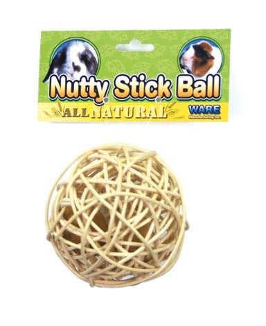 Nutty Stick Ball Treat for small animals