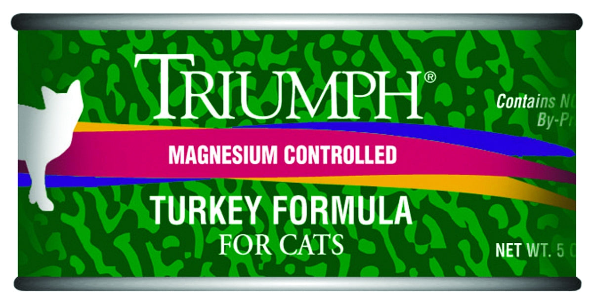 Triumph Canned Cat Food - Turkey - 13 oz. -Case/12