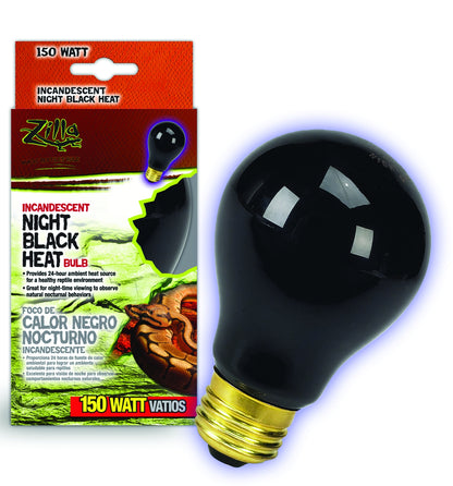 Zilla Night Black Incandescent Bulb