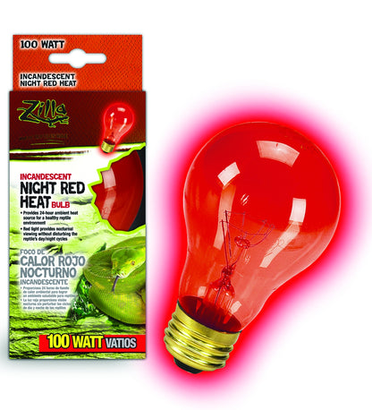 Zilla Night Red Heat Inc Bulb