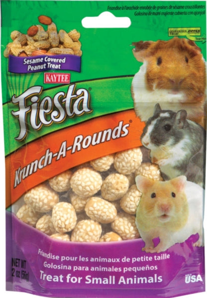 Kaytee Krunch-A-Rounds with Peanut Center For All Small Animals