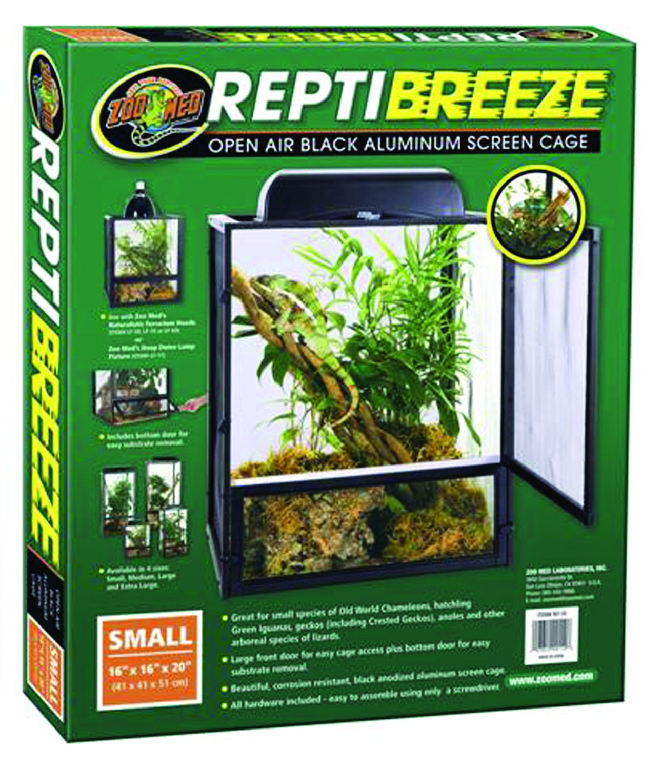 Zoo Med Reptibreeze Screen Cage