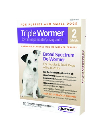 Triple Wormer For Puppies & Small Dogs