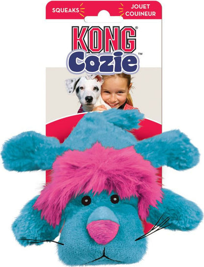 KONG Cozie King Lion Plush Dog Toy