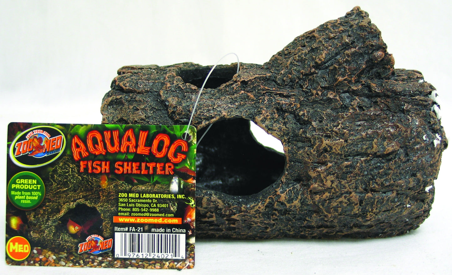 Zoo Med Aqualog Fish Shelter