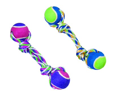 SPOT Rainbow Twister 2-Ball Dumbell