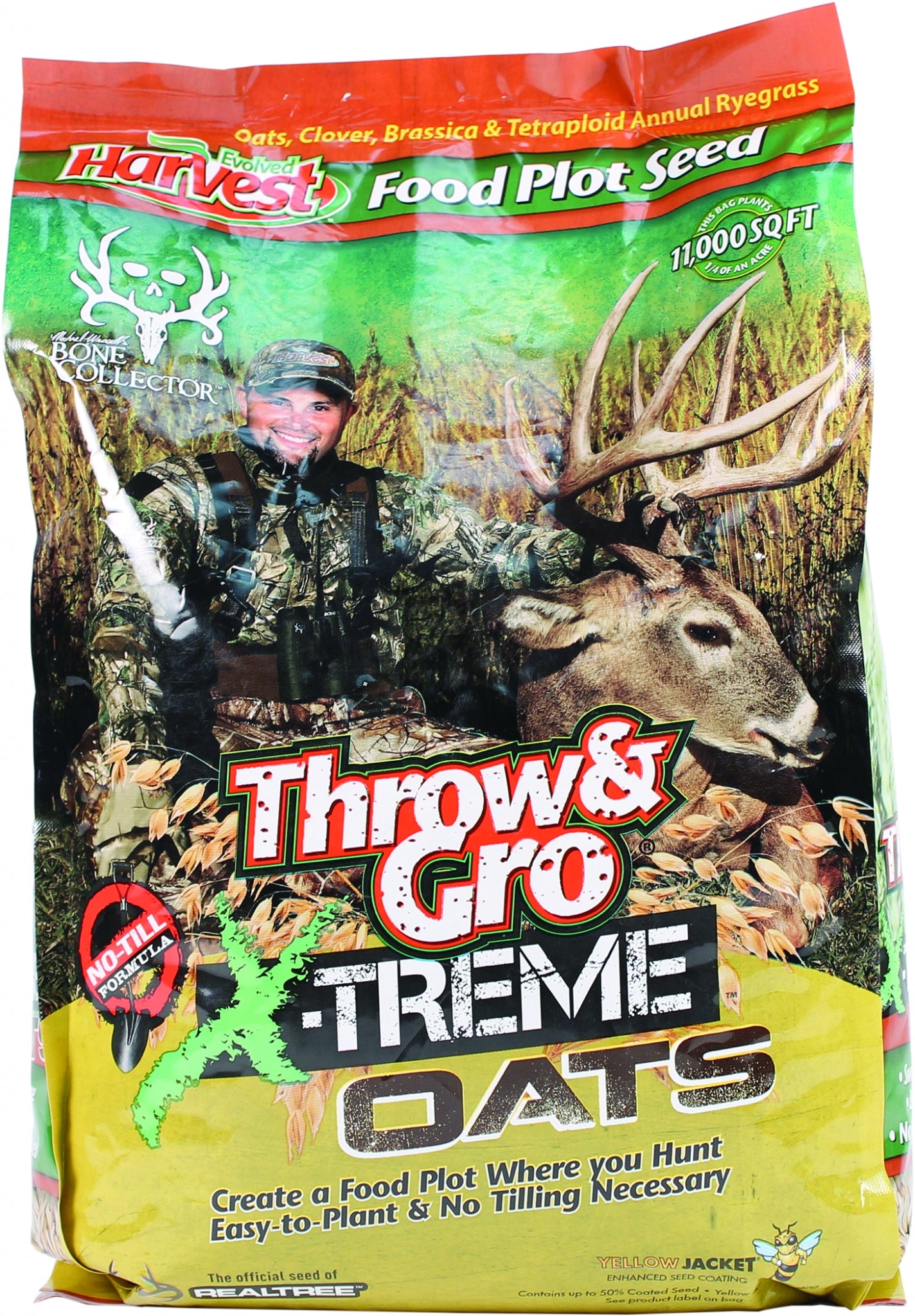 Harvest Food Plot Seed Throw & Gro Xtreme Oats