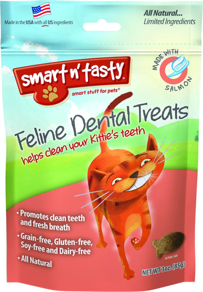 Smart 'N Tasty Feline Dental Treats - Salmon