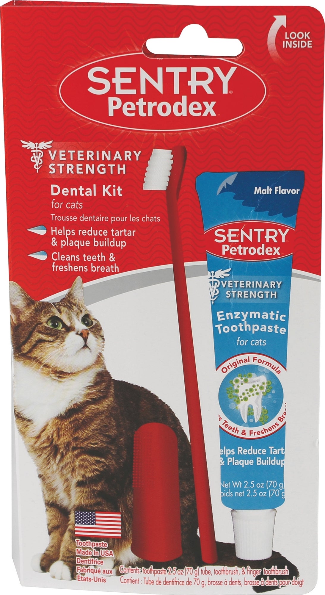 Sentry Petrodex Dental Care Kit For Cats