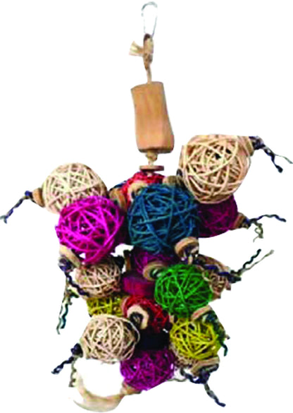 Java Wood Ball Thing Bird Toy