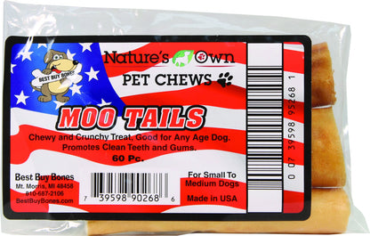 Natures Own Moo Tails Dog Chew Bulk