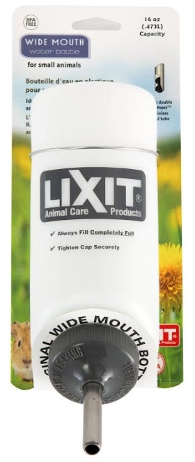 Lixit Wide Mouth Small Animal Water Bottle