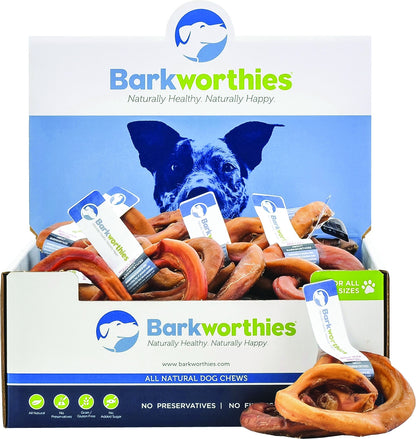 Barkworthies All Natural Bully Stick Pretzel Dog Chew