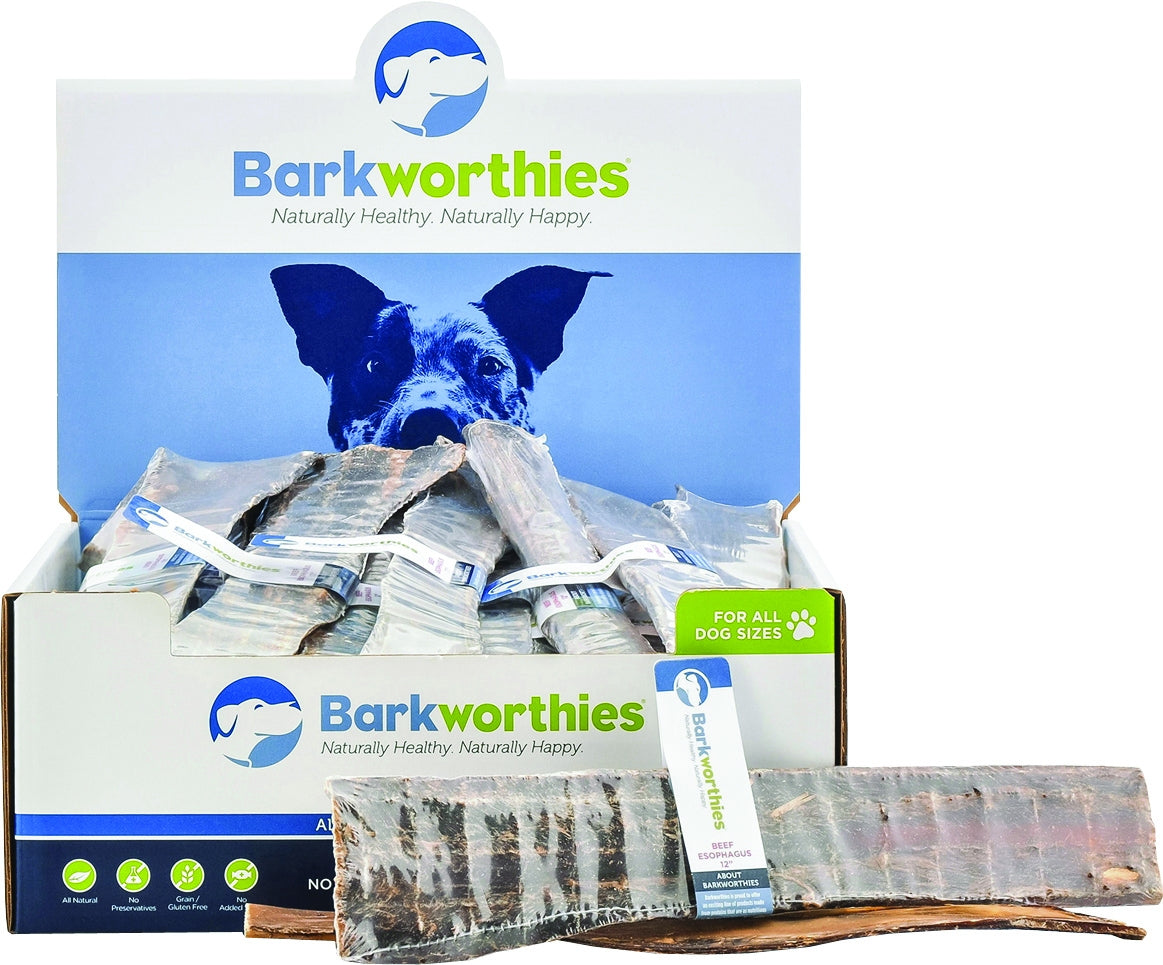 Barkworthies All Natural Beef Esophagus Dog Chew