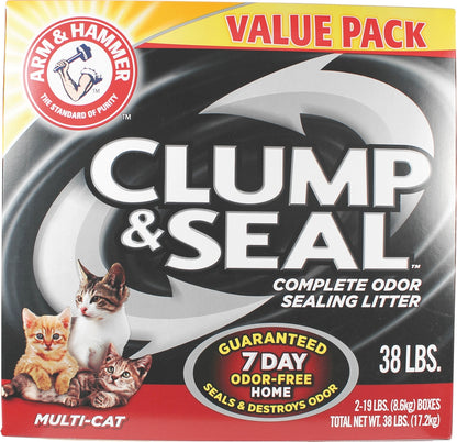 ArmHammer Clump Seal Multi Litter 38lb FreshScent