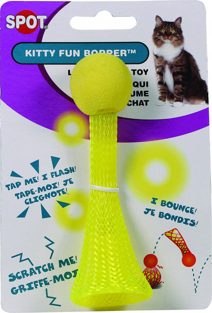 SPOT Kitty Fun Bopper Light-Up Cat Toy