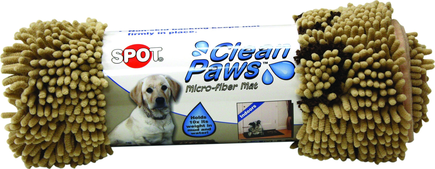 Spot Clean Paws Microfiber Mat