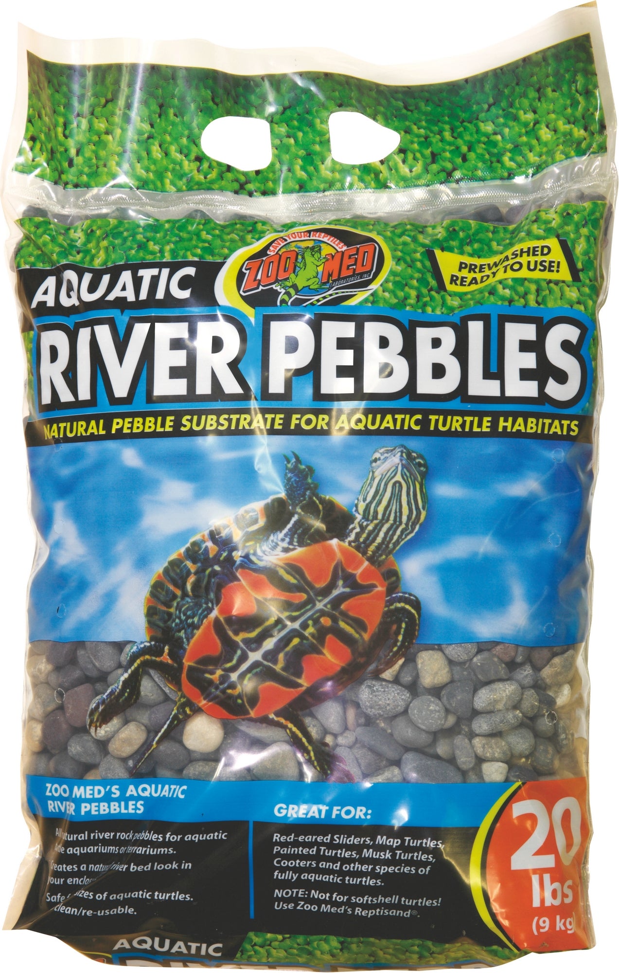 Zoo Med Aquatic River Pebbles For Aquatic Turtle Habitats