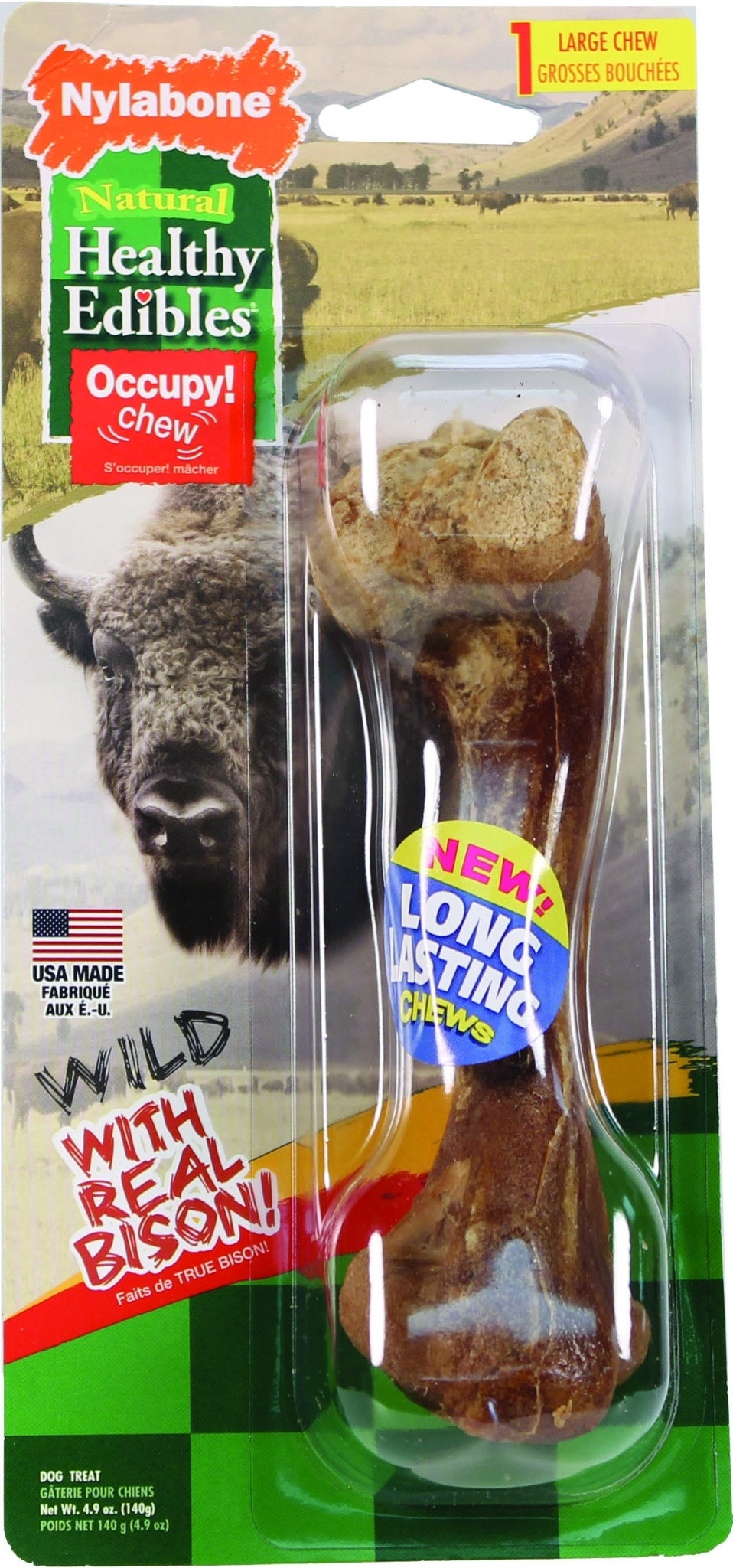 Nylabone Healthy Edibles Wild Bison