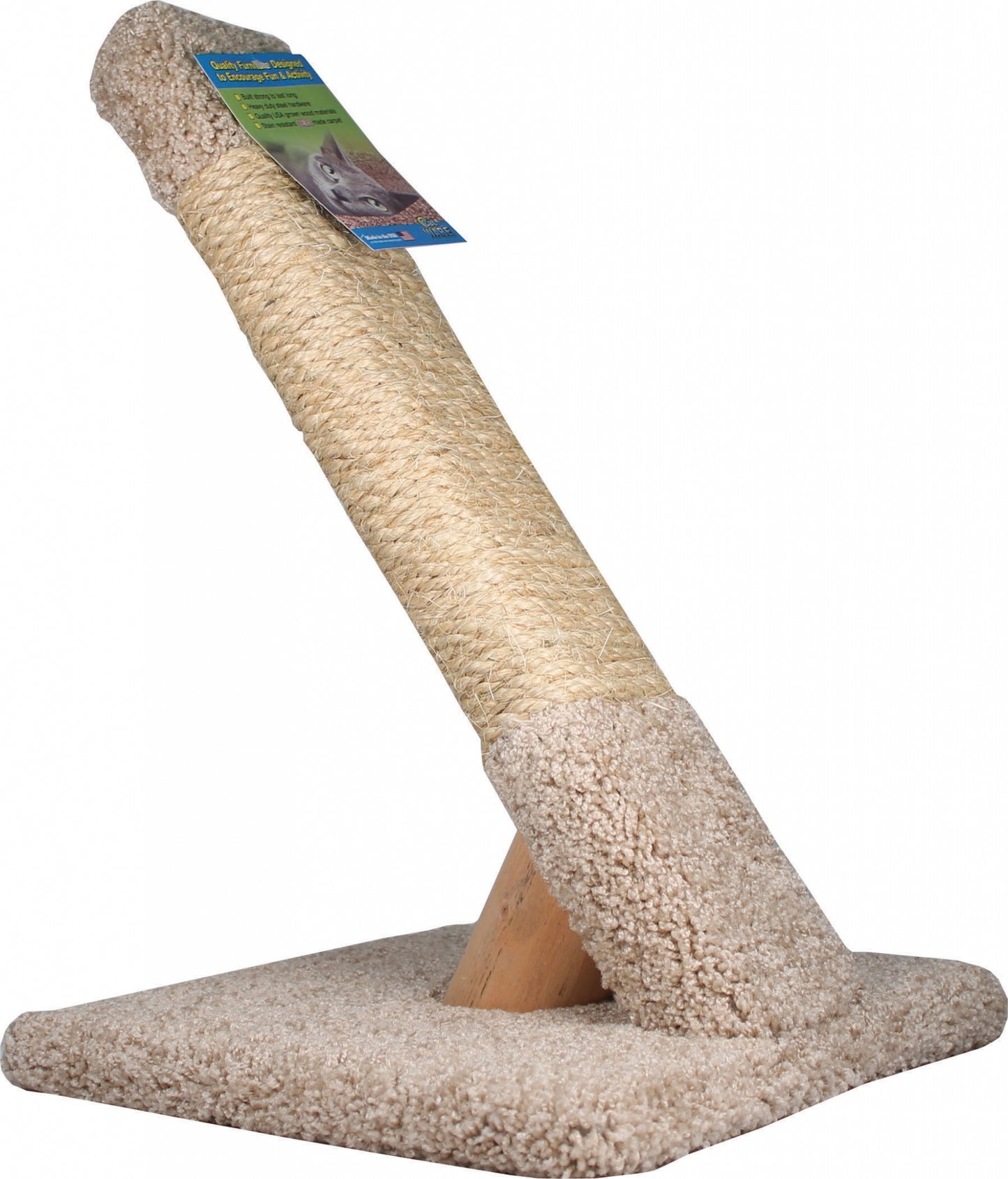 Angled Sisal Scratcher