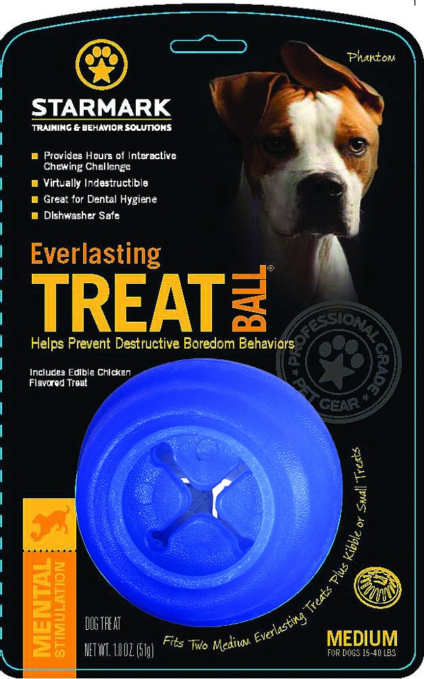 Starmark Everlasting Treat Ball - Dogs Under 40 Lbs