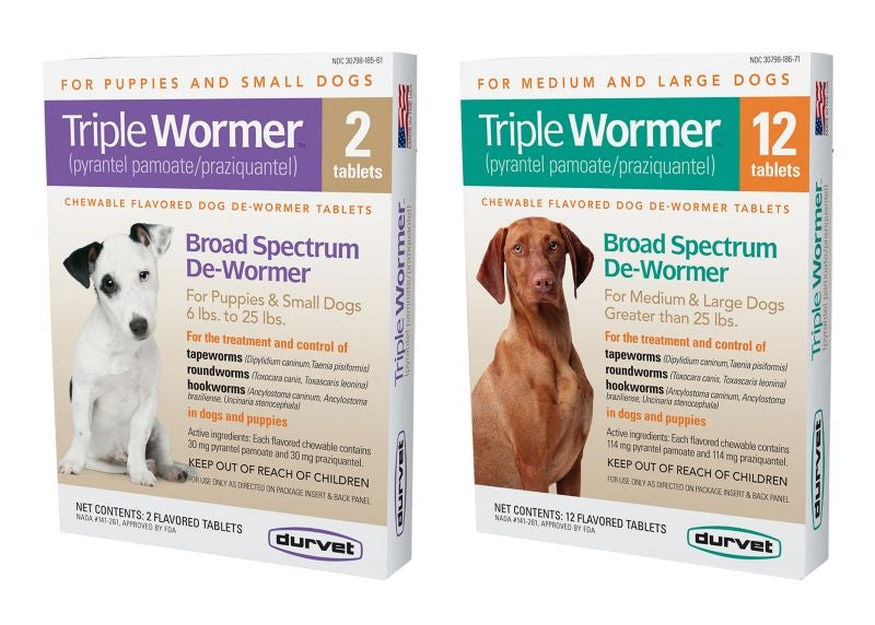 Triple Wormer For Puppies & Small Dogs